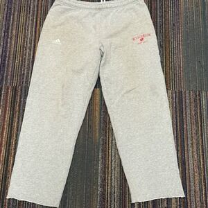 Vintage Adidas‎ Wisconsin Softball Sweatpants Team Issued Athleisure Woman's